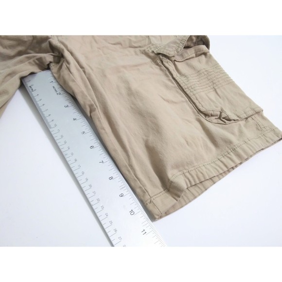 Airwalk Men's Size 30 Khaki Cargo Pockets Zip Ripstop Outdoors Hiking - Picture 9 of 9